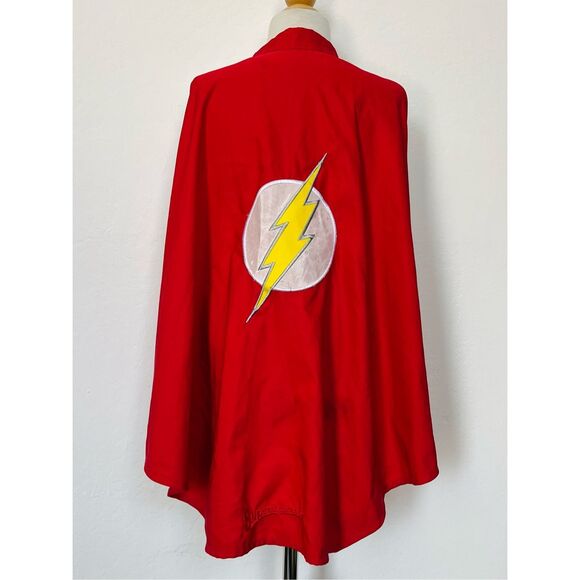 Superhero Child One Size DC Comics Flash Cape BUY 2 GET 1 FREE - Picture 1 of 5